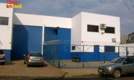Galpão Comercial para Venda ou Locação em Ribeirão Preto-SP, Jardim Anhangüera: 2 Salas, 3 Banheiros, 80m² de Área