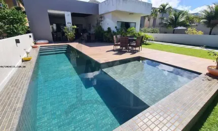 Casa em Condomínio para Venda em Camaçari, Guarajuba, 5 dormitórios, 5 suítes, 7 banheiros, 5 vagas