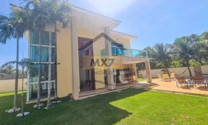 Casa em Condomínio para Venda em Camaçari, Barra do Jacuípe, 4 dormitórios, 3 suítes, 5 banheiros, 4 vagas