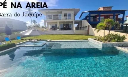 Casa em Condomínio para Venda em Camaçari, Barra do Jacuípe, 4 dormitórios, 4 suítes, 6 banheiros, 10 vagas