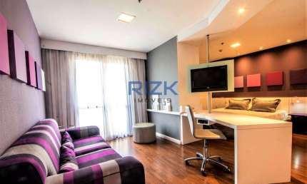 Flat com 1 quarto à venda na Rua Vergueiro, Vila Mariana, São Paulo