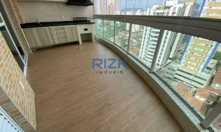 Apartamento com 3 quartos à venda na Rua Bolivar, Boqueirão, Santos