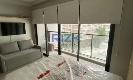 Apartamento com 1 quarto para alugar na Avenida Açocê, Indianópolis, São Paulo