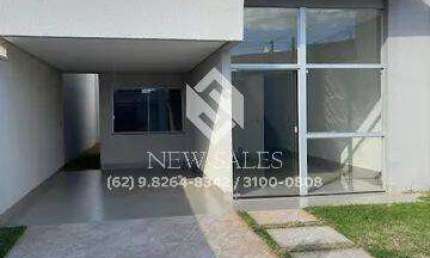 Casa nova, 3 quartos 1 suíte, área gourmet - Setor Moinho dos Ventos