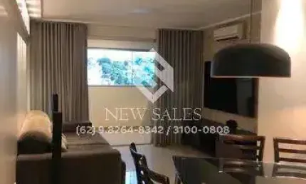 Apartamento mobiliado, 3 quartos 2 suíte - Alto da Glória