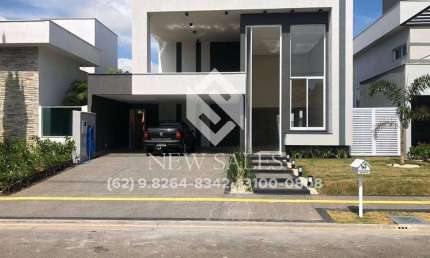 Excelente casa com 4 suítes plenas em condomínio luxuoso em Goiânia