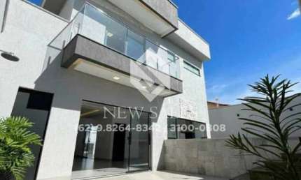 Lindo sobrado com 3 suítes plenas no Residencial Monte Cristo - Trindade