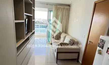 APARTAMENTO EM FRENTE VACA BRAVA 1 QUARTO ANDAR ALTO MOBILHADO