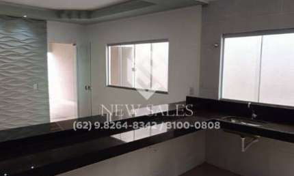Casa nova, 2 quartos 1 suíte - Residencial Campos Elísios
