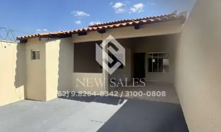 Casa de 3 quartos com um amplo quintal - Senador Canedo/Residencial Marília