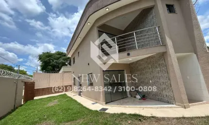 Sobrado c/ 3 quartos + home, quintal amplo - Residencial Guarema