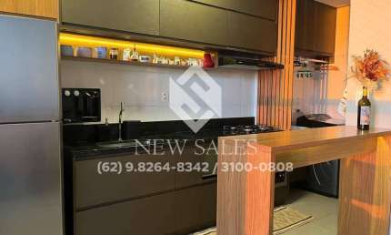 apartamento 2 quartos 1 suite andar alto 69 mts jardim atlantico