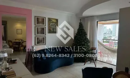 Apartamento c/ 3 suítes, 2 vagas paralelas, lazer completo - setor bueno