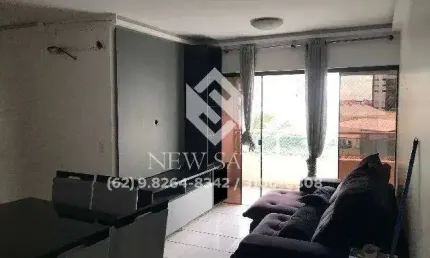 Apartamento 3 suítes, mobiliado - Setor Alto da Gloria