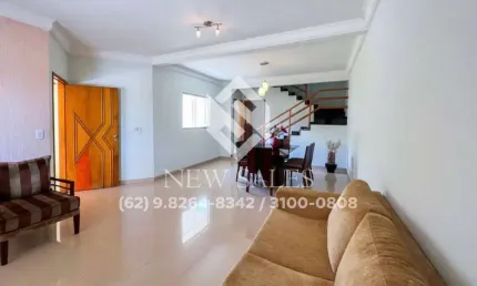 Lindo Sobrado á Venda c/ 220m² - 4 Quartos sendo 2 Suítes -Jardim Atlantico