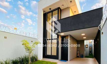 Casa alto padrão, 3 quartos 1 suíte - Jardim Presidente