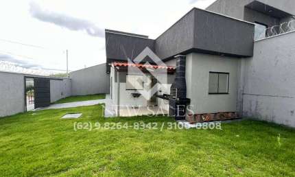 Casa com 3 quartos à venda na Rua de Baixo, Residencial Santa Fé I, Goiânia