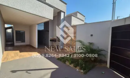 Casa térrea nova c/ 3 quartos - Setor Pilar dos Sonhos/ saída para Trindade