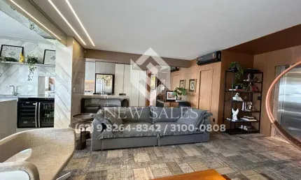 Apartamento 3 suítes plenas, churrasqueira - Setor Bueno