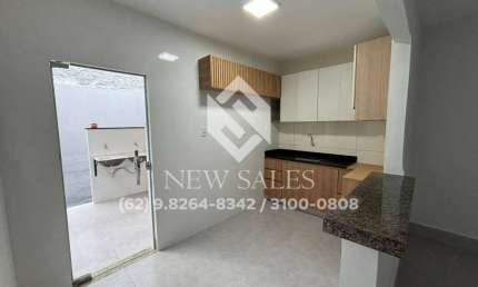 Casa com 2 Quartos sendo 1 suíte - no Residencial Santa Fé