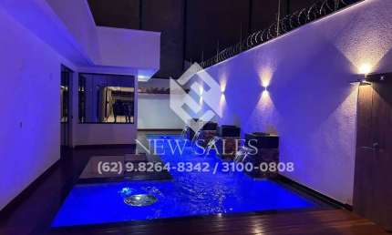 CASA ALTO PADRÃO COM 4 SUÍTES - PISCINA AQUECIDA - SETOR FAIÇALVILLE