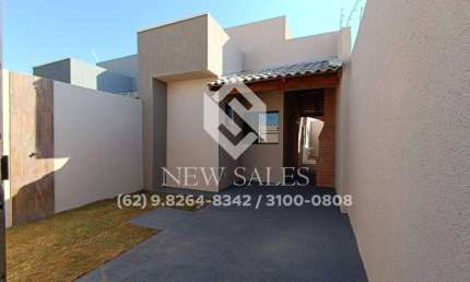 AGIO ! Casa nova, 2 quartos 1 suíte - Residencial Santa Efigênia
