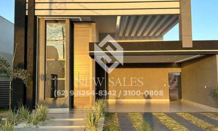 Casa Térrea c/ 3 suítes, área gourmet c/ piscina -Terras Alpha ALTO PADRÃO