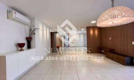 Apartamento c/ 118m², 3 suítes, 2 vagas de garagem - Jardim Goiás