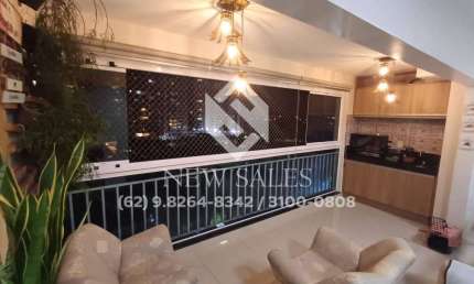 Apartamento c/ 3 quartos - Jd. Atlântico SEMI IMOBILIADO