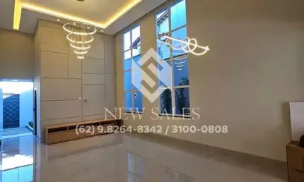 Casa alto padrão, 3 suítes plenas, piscina aquecida - Jardim Europa