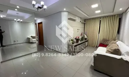Apartamento a venda, 3 quartos 1 suíte, 2 vagas - Setor Pedro Ludovico