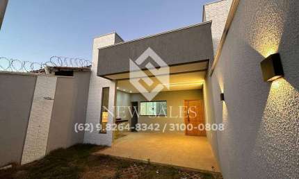 Casa com 3 Quartos sendo 1 Suíte - Área Gourmet - Res. Recanto do Bosque