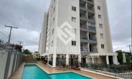 APARTAMENTO 2 QUARTOS 1 SUITE 58 MTS VILA ALZIRA AP DE GOIANIA