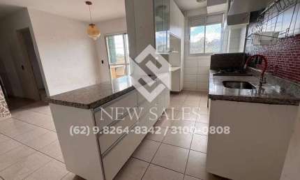 APARTAMENTO 3 QUARTOS 1 SUITE 1 VAGA VARANDA VISTA LIVRE 75 MTS GOIANIA 2