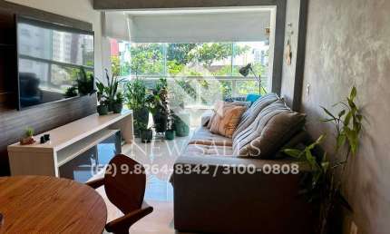 Apartamento a venda 2 suítes plenas - MOBILHADO Setor Pedro Ludovico