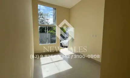 Casa nova, 3 quartos sendo 1 suíte - Aparecida de Goiânia
