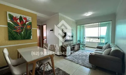 Apartamento a venda mobiliado, 2 quartos 1 suíte - Leste Universitário
