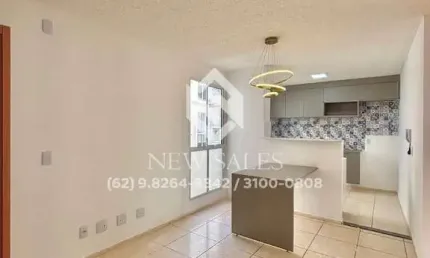 Apartamento 2 quartos com lazer completo, armários – nascente