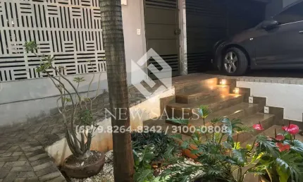 Casa mobiliada, 2 quartos, suíte master, 150m², acabamento premium