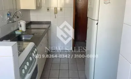 Apartamento 62m², 2 quartos (1 suíte),rico em armários- setor bela vista