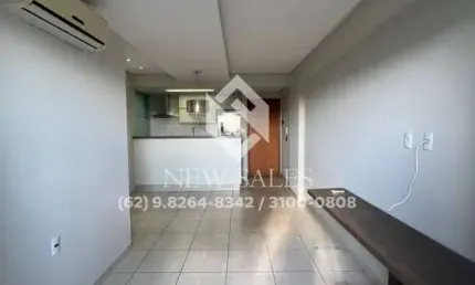 Apto 76m², 2 quartos (1 suíte) , semi mobiliado – aparecida de goiânia