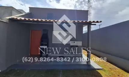 Casa 2 quartos (1 suíte), espaço com churrasqueira, 84 m²- jardim ipanema