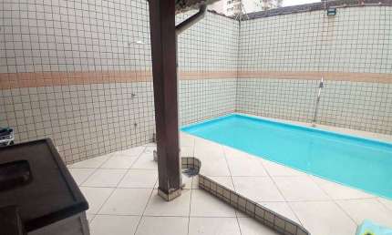 Sobrado com 3 dorms, Aviação, Praia Grande - Cód: ACT2266