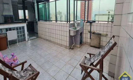Cobertura com 3 quartos à venda na Rua Ocian, 137, Cidade Ocian, Praia Grande