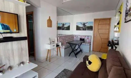 Mobiliado - 2 dorms, , Aviação, Praia Grande! - Cód: ACT2652