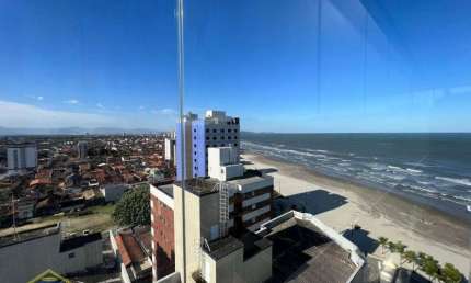 Cobertura em Prédio Frente Mar no Caiçara - 3 suítes! Mobiliada!!