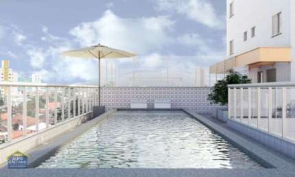 Prédio Frente Mar - Apartamento com 2 dorms sendo 1 suíte! Lazer Completo!!