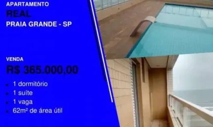 Ultimo apto!!!  1 suíte com vista e sacada em prédio frente mar - lazer na cobertura