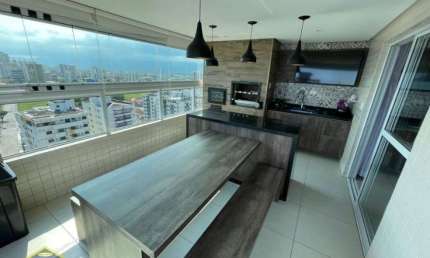 TÁ LINDA VIU!! COBERTURA DUPLEX MOBILIADA COM 4 SUÍTE E 4 VAGAS * GUILHERMINA