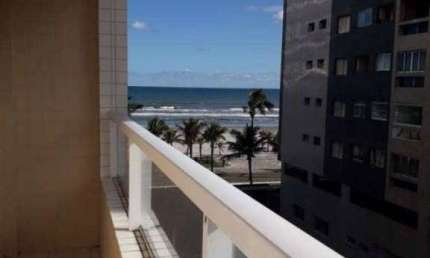 Prédio Frente Mar - 01 dorm suíte c/ piscina - 160 mil de Entrada Direto